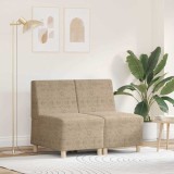 vidaXL Fotoliu 2 pcs Gri deschis 55 x 74 x 82 cm