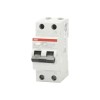 Intrerupator Diferential ABB 6A, 1P+N, 30mA, 6kA, Curba C, Alb