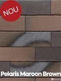 Placaj klinker Terca Pelaris Maroon Brown 21.5x6.5x1.4 cm