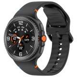 Curea Techsuit W079 pentru Samsung Galaxy Watch 8 Classic / Watch8 44mm / Watch 8 40mm, Neagra