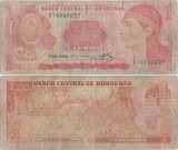 1992 ( 10 IX ) , 1 lempira ( P-71 ) - Honduras