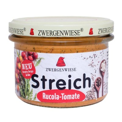 Pate Vegetal cu Rucola si Tomate Fara Gluten Bio 180 grame Zwergenwiese foto