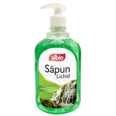 Sapun lichid Albio Green Lagoon, 500 ml foto
