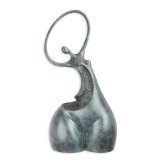 Tors de femeie- statueta moderna din bronz BE-25, Nuduri