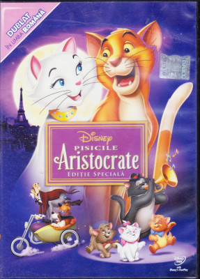 DVD animatie: Pisicile aristocrate ( stare foarte buna, dublat romana ) foto