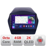Navigatie Hyundai IX35 C-361 Android Octa Core Ecran 2K QLED GPS 4G 4+32GB 360 KIT-361+EDT-E409-2K CarStore Technology