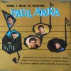 Vinil LP # Paul Anka &lrm;&ndash; Songs I Wish I&#039;d Written (VG+), Pop