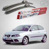 Cumpara ieftin Ștergătoare Seat Ibiza 6L1 2001-2006 | Set Față Flat &ndash; TeamCar&reg;