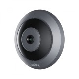 Cameră Supraveghere Panoramica 360&deg; Reolink Fisheye P520, 6MP, Audio Bidirectional, Viziune Nocturna, PoE, Modele Multiple de Afisare