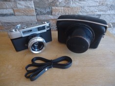 Yashica Minister D 35 mm (1963), Yashinon 1:2.8 F=45 mm.