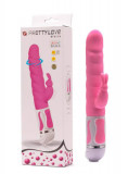 Pretty Love Steven - Vibrator Iepuraș cu Cap Rotativ, 27 cm, Orion