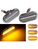 Set 2 Semnalizari Aripa LED dinamice cu sticla clara pentru Renault Clio, Espace, Master, Megane, Trafic, Dacia