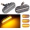 Set 2 Semnalizari Aripa LED dinamice cu sticla clara pentru Renault Clio, Espace, Master, Megane, Trafic