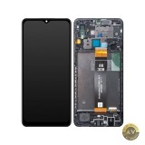 Display cu Touchscreen Samsung Galaxy A02 A022 cu Rama Negru Service Pack GH82-25249A