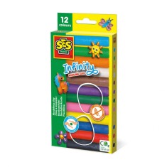Set Plastilina Infinit 12 Culori