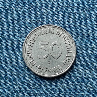 3i - 50 Pfennig 1968 j Germania RFG foto