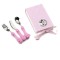 Set tacamuri argintate Minnie Mouse 11X17X3.5 Cm COD: 2585