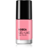 Cumpara ieftin NOBEA Day-to-Day Gel-like Nail Polish lac de unghii cu efect de gel culoare Pink ros&eacute; #N02 6 ml