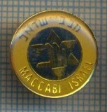 Y 812 INSIGNA -SPORTIVA - MACCABI -ISRAEL-CLUB DE FOTBAL - PENTRU COLECTIONARI