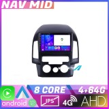 Navigatie Android Hyundai i30 2009-2012 climatizare manuala, 4GB+64GB, CarPlay