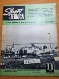 Sport si tehnica noiembrie 1972-lansare dacia 1300 break,formula 1,motociclism