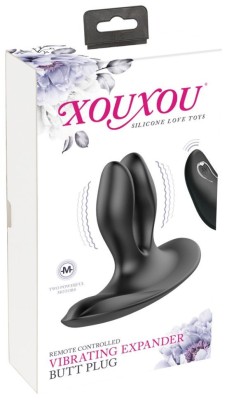 Plug vibrator vibro-fancy din silicon Vibrating Expander Butt Plug foto