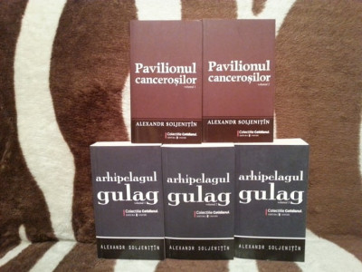 ARHIPELAGUL GULAG/PAVILIONUL CANCEROSILOR-ALEXANDR SOLJENITIN (5 VOL) foto