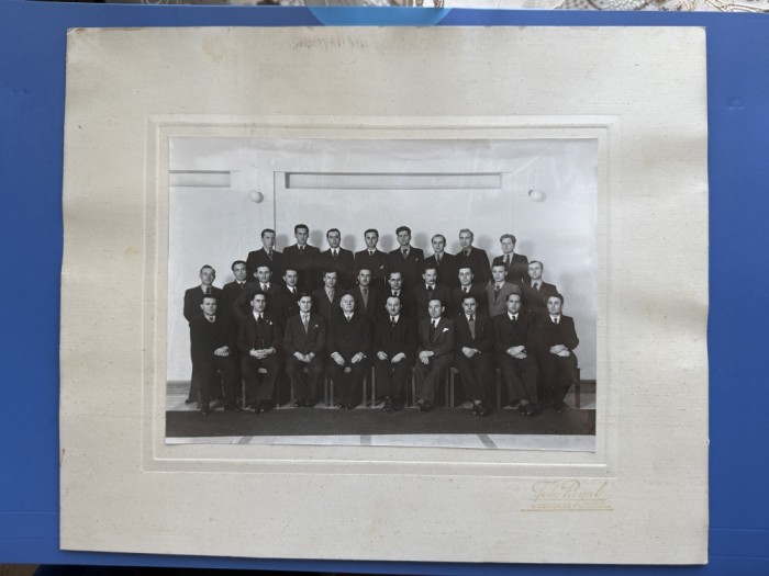 Bucuresti - foto carton Atelier Royal N. Buzdugan 29x34 cm