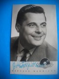 HOPCT 1600 GERHARD WENDLAND -GERMANIA -ACTORI/ARTISTI-AUTOGRAF-CIRCULATA