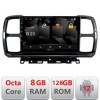 Navigatie Citroen C5 Aircross Android radio gps internet quad core 8+128 carplay android auto CarStore Technology
