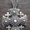 (78) PANDATIV DIN ARGINT - VINTAGE - CRUCEA IERUSALIMULUI, MODEL MARE, 30 GRAME