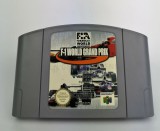 Joc retro caseta Nintendo 64 [N64] F-1 WORLD GRAND PRIX de colectie