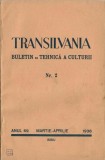C9766N Transilvania, buletin de tehnică a culturii, 2/1938, Sibiu