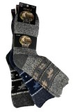 Sosete 3 perechi sosete barbati lana de alpaca, Multicolor, Marime universala