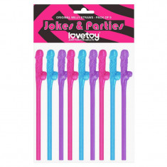 Paie Colorate Willy Straws 9 Buc.