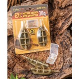 Method Feeder + conectori, set x 2 buc. 20 gr. - Extra Carp