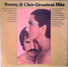 Vinil Sonny &amp;amp; Cher &amp;lrm;&amp;ndash; Greatest Hits (-VG) foto