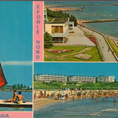 CPI B14656 - CARTE POSTALA - LITORAL.EFORIE NORD, MAMAIA, MANGALIA