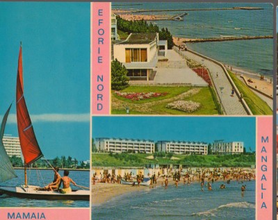 CPI B14656 - CARTE POSTALA - LITORAL.EFORIE NORD, MAMAIA, MANGALIA foto