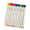 Set 12 creioane colorate cu varf gros de 8 mm pentru incepatori