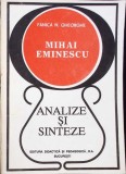 Mihai Eminescu - Analize si Sinteze, Fanica N. Gheorghe, Editura Didactica si Pedagogica, 1993, Biografii, Literatura Romana