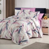 Lenjerie de pat ranforce Clasy king size (RNF_15)