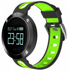 Bratara Fitness iUni DM58 Plus, Waterproof, Display OLED, Ceas, Pedometru, Monitorizare puls, Notificari, Verde foto