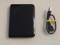 Hard disk extern WD My Passport Essential 500GB USB 3.0/2.0 (Midnight Black)