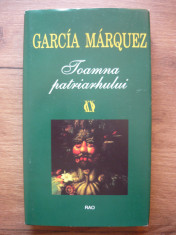 GABRIEL GARCIA MARQUEZ - TOAMNA PATRIARHULUI - rao, 2000 foto