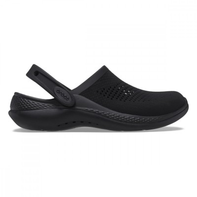 Saboti Crocs LiteRide 360 Clog Negru - Black/Black foto