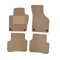 Covorase mocheta VW Passat B6 03.2005-11.2010, culoare bej, fixare ovala, 4 buc. AutoDrive ProParts