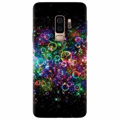 Husa silicon pentru Samsung S9 Plus, Rainbow Colored Soap Bubbles foto