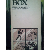 Box. Regulament pentru turnee si competitii interne si internationale (1983)