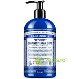Sapun Lichid (Sugar Soap) cu Menta Bio 355ml